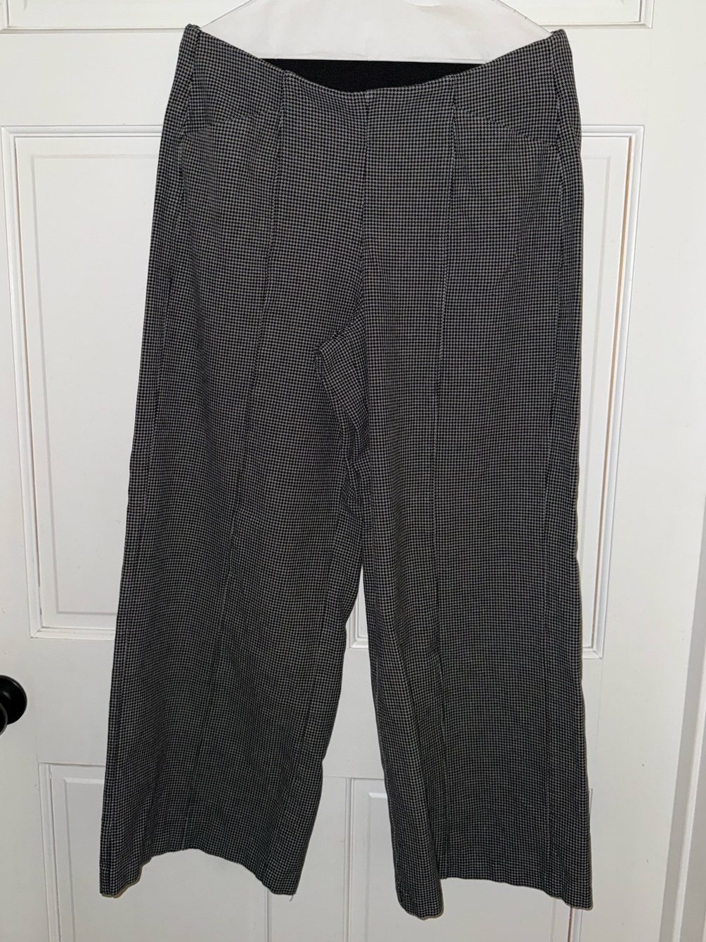 Old Navy Black & White Wide Leg Pants